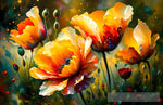 Wild Poppies Ai Painting