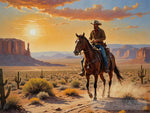 Wild West 4 Landscape Ai Art