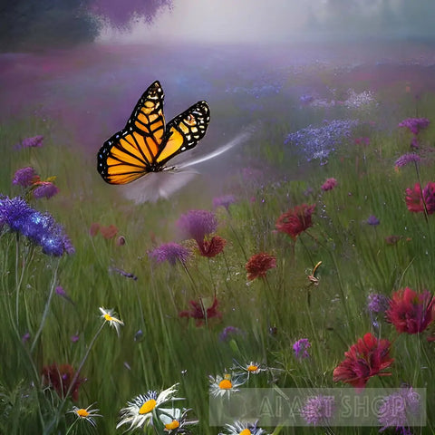 Wildflowers Ai Artwork