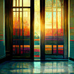 Windows Series #7 Contemporary Ai Art