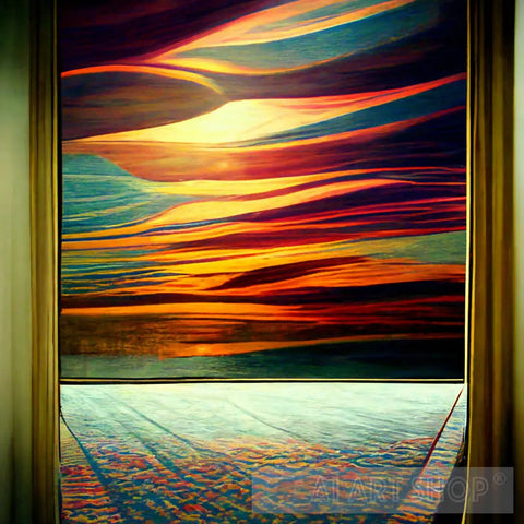 Windows Series #8 Contemporary Ai Art