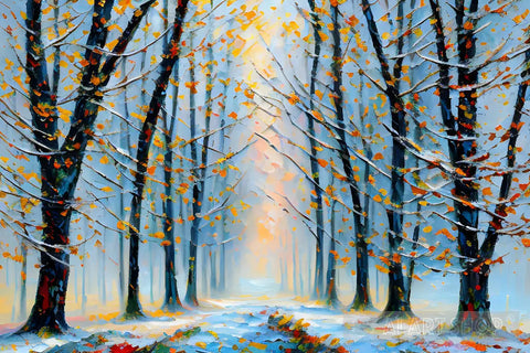 Winter Ai Painting