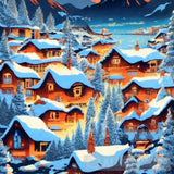 Winter Landscape Landscape Ai Art