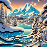 Winter Landscape Landscape Ai Art