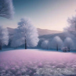 Winter Whispers Landscape Ai Art