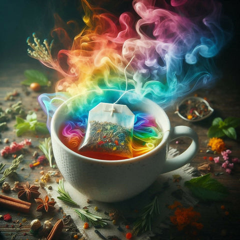 LGBT Tea Rainbow Steam Pride