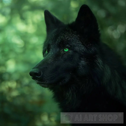 Wolf Animal Ai Art