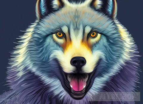 Wolf Art Animal Ai Art