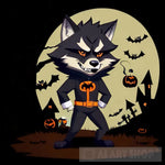 Wolf Character For Halloween 1St Concept Ai Artwork