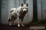 Wolf In The Forest Animal Ai Art