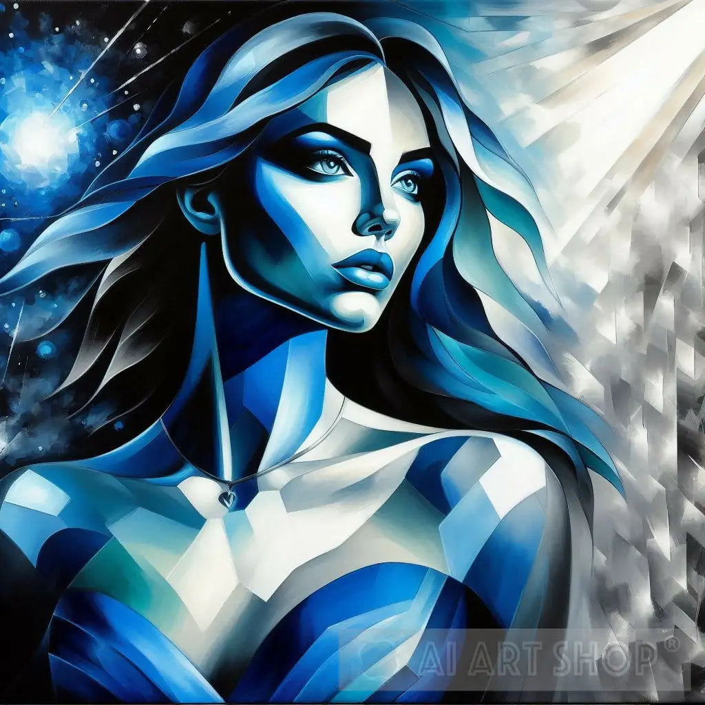 Woman in Blue Dream