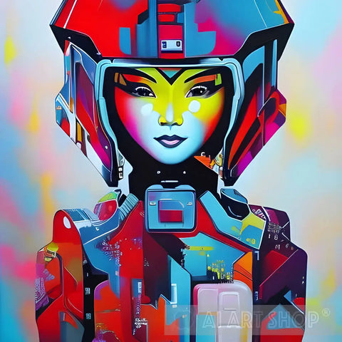 Woman Robot Ai Artwork