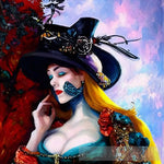 Woman Wearing A Hat #61 Portrait Ai Art