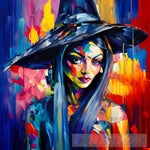 Woman Wearing A Hat #97 Portrait Ai Art