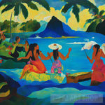 Women In Tahiti Ai Painting