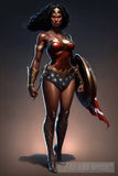 Wonder Woman 2 Portrait Ai Art