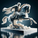 creamy marble sculpture