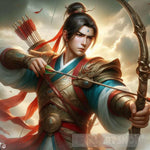 Wuxia Archer Hero Ai Artwork