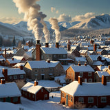 Default_Winter_Village_A_quaint_village_with_snowcovered_rooft_1