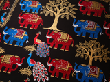 Crimson Grove – Gond Tribal Print 4