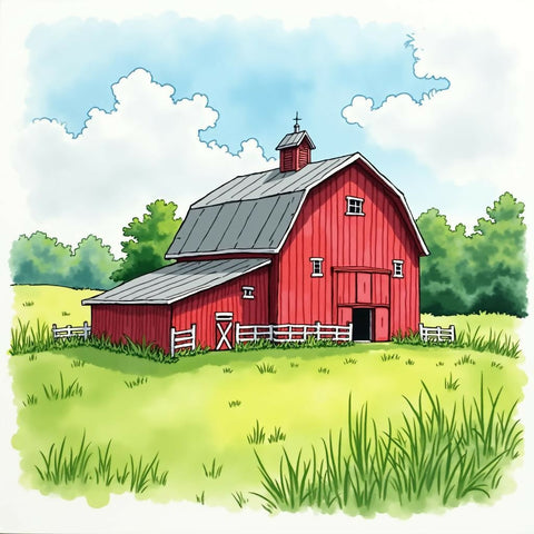 Red Barn Serenity