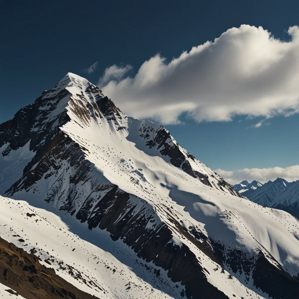 Snow-covered mountain