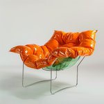 soloedo_product_design_photo_of_a_orange_chair_made_with_plasti_c36390f7-aa91-42b0-9f4a-aa33221f7a45