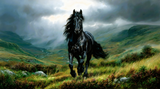 Art By LumenForge – The Wild Stallion’s Charge