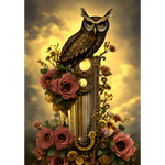 Rustic Steampunk Owl