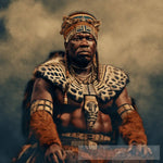 Zulu Warrior: Strength And Tradition Ai Painting