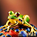 699278706_Cleos Little Golden Frog Animal Ai Art