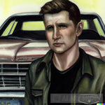 A Man And His Car Ai Artwork