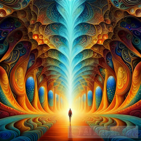 A Passage Through Time Surrealism Ai Art