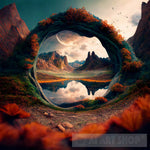 Aladdinplayz - The Eye Of Beauty Landscape Ai Art