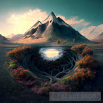 Aladdinplayz - The Roots Of Imagination Landscape Ai Art