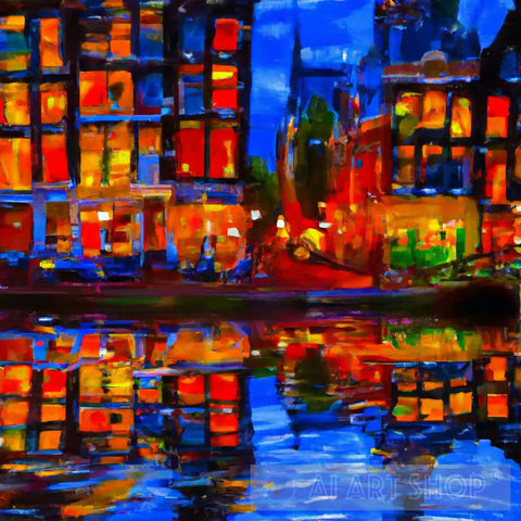 Amsterdam 002 Ai Painting