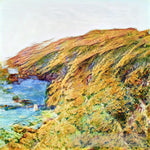 Autumn Cliff Painting