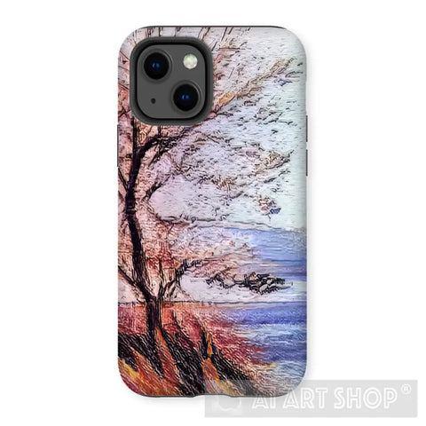 Autumn In La Ai Phone Case Iphone 13 / Gloss & Tablet Cases