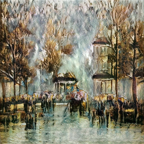 Autumn in New York-Painting-AI Art Shop