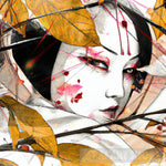 Beautiful Asian Geisha Three Portrait Ai Art