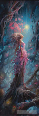 Beautiful Woodland Goddess Ai Painting