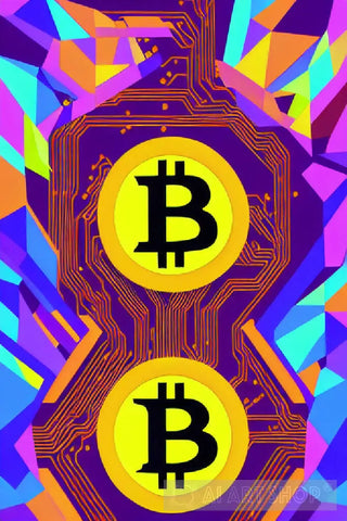 Bitcoin Pop Art Ai