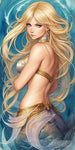 Blonde Mermaid Ai Artwork