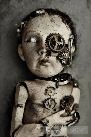 Broken Doll Series Surrealism Ai Art