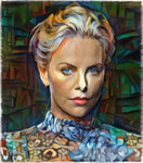 Charlize Theron Portrait Ai Art