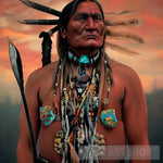 Chief Sitting Bull Ai Artwork