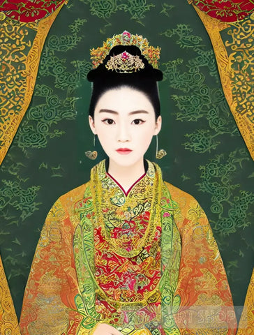 Chinese Princess 01 Portrait Ai Art