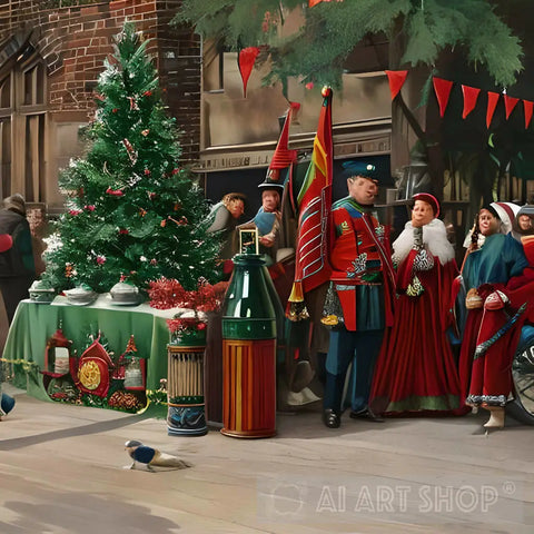 Christmas Ai Painting