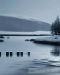 Cold Water Landscape Ai Art