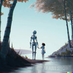 Come With Me Little Human Ai Artwork